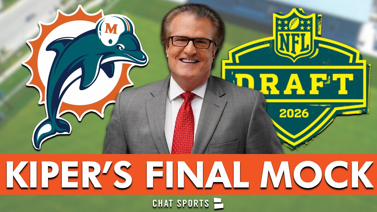 Mel Kiper&rsquo;s FINAL Mock Draft Will Make Miami Dolphins Fans VERY EXCITED&hellip;