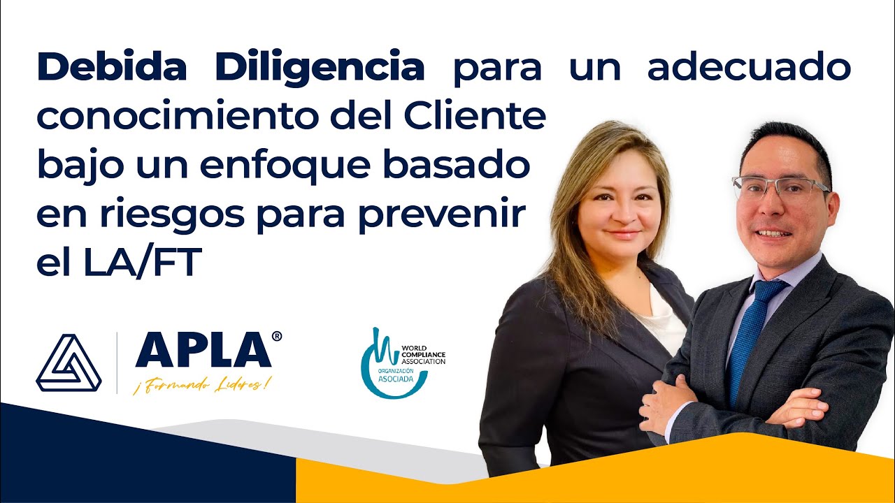 Webinar - Debida Diligencia bajo un enfoque basado en riesgos EBR para prevenir el lavado de activos