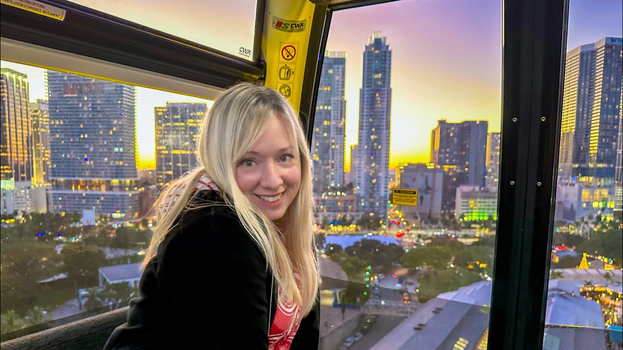 Miami Road Trip! Bayside Marketplace, Skyviews Observation Wheel, Food & Family Holiday Time!