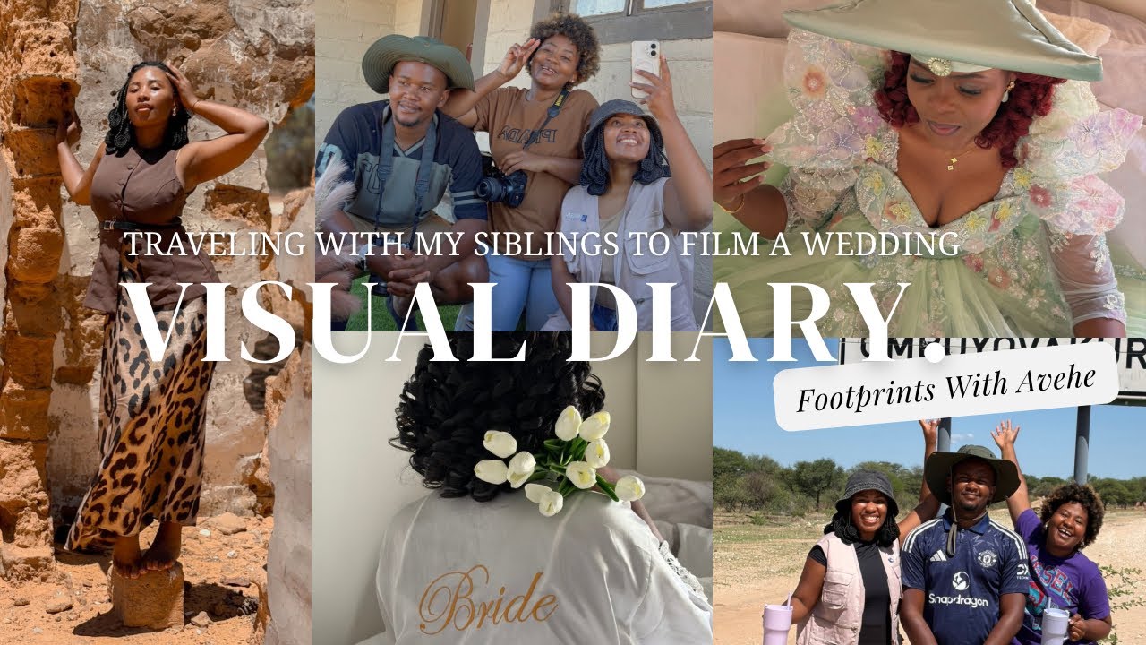 Visual Diary:Traveling With My Siblings to Film a Wedding | Herero Wedding Explained | @hannirukoro