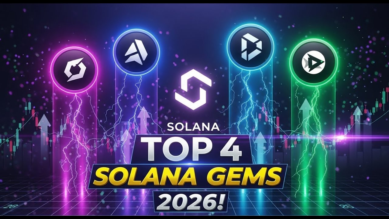 Top 4 Solana Altcoins Set to EXPLODE by 2026! (Hidden Crypto Gems You Can&rsquo;t Ignore)