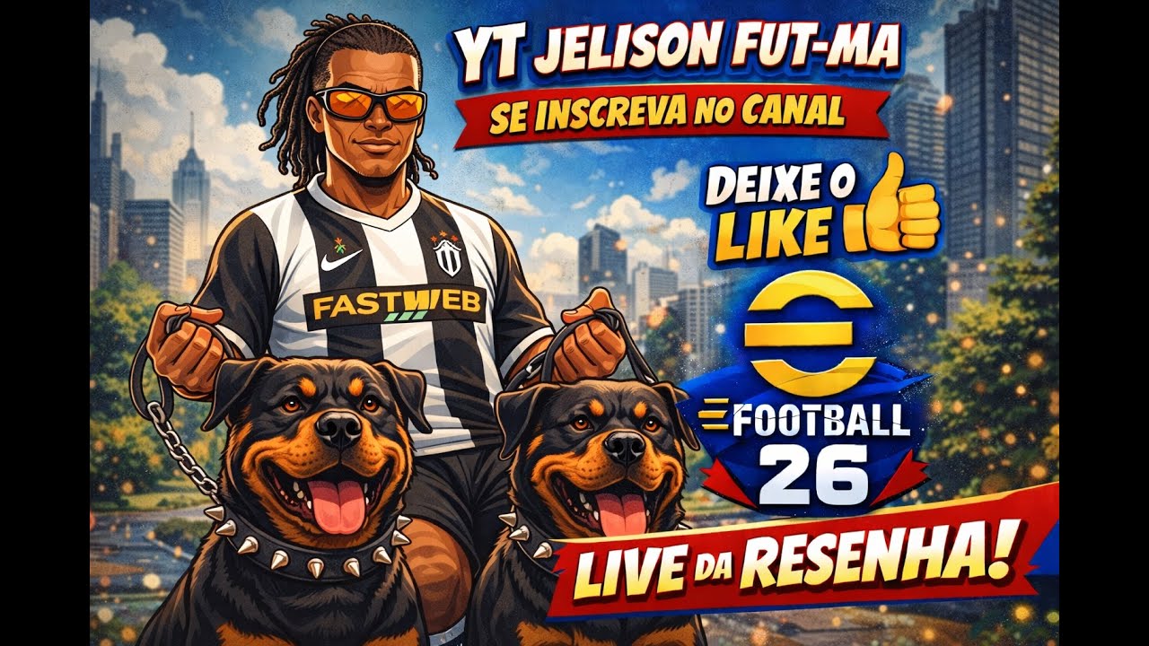 Live da Resenha! Quase Subindo com Time Humilde , Divisão , Efootball 26. 23/01/26
