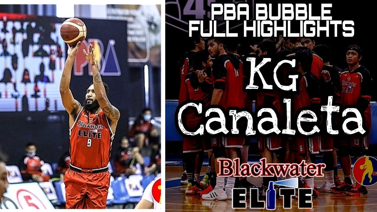 KG Canaleta PBA Bubble Full Highlights