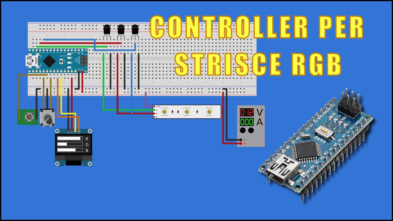 Dimmer per striscia led RGB
