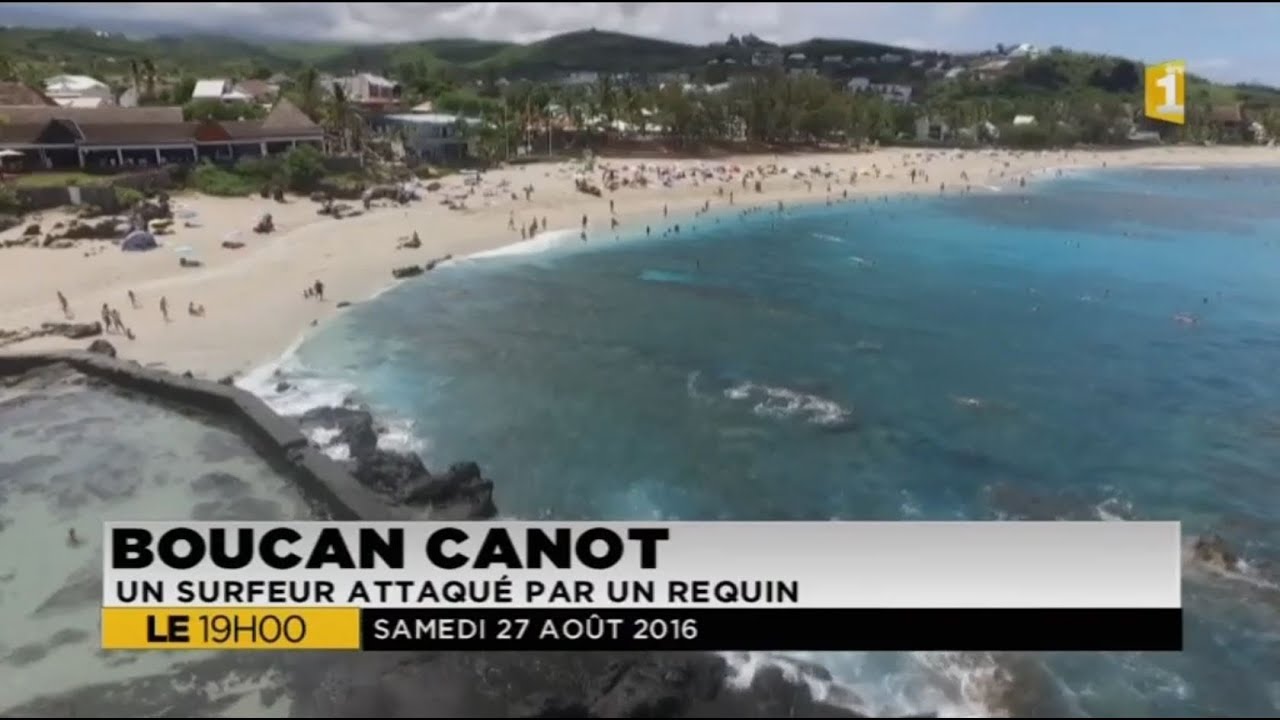 🇷🇪🦈Attaque de #requin : un bodyvoardeur attaqué par un requin à Boucan Canot - 27/08/2016