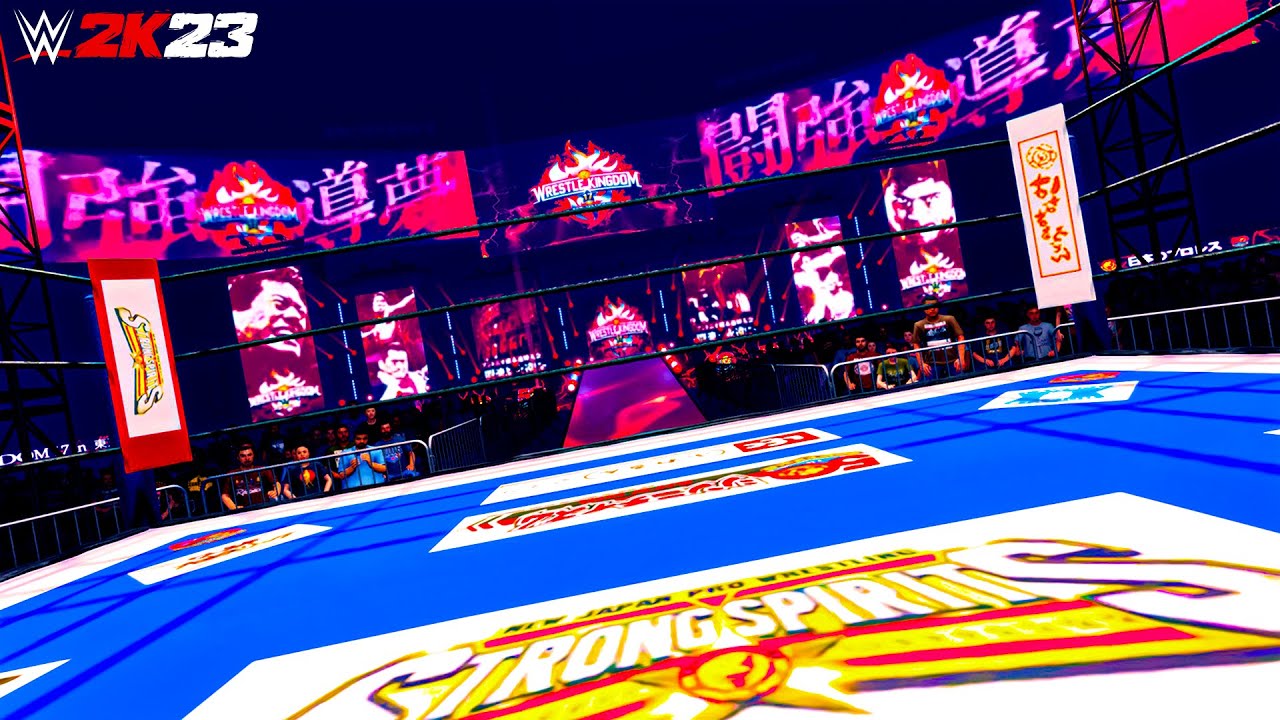 WWE 2K23: WRESTLE KINGDOM 17 ARENA MOD | WWE2K23 ARENA MOD