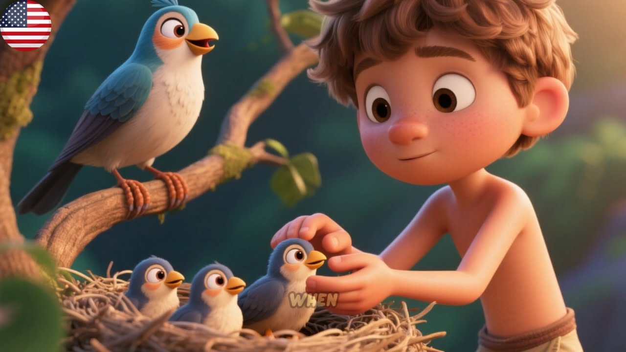 The Jungle Book Mowgli and The Lion And The Deer 🌴3D 4K Bedtime Stories for Kids in English #cartoon
