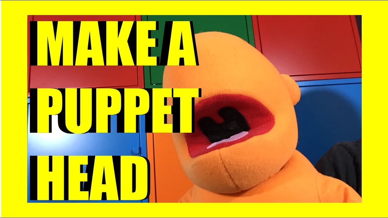How to Make a Foam Puppet Head: Livestream