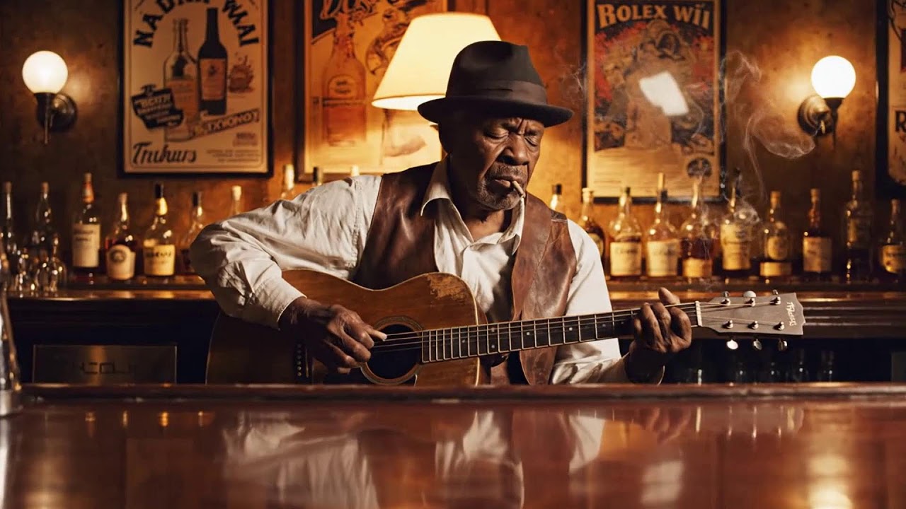 Chicago Blues Guitar Session – Deep Slow Blues for Heartbreak Mood