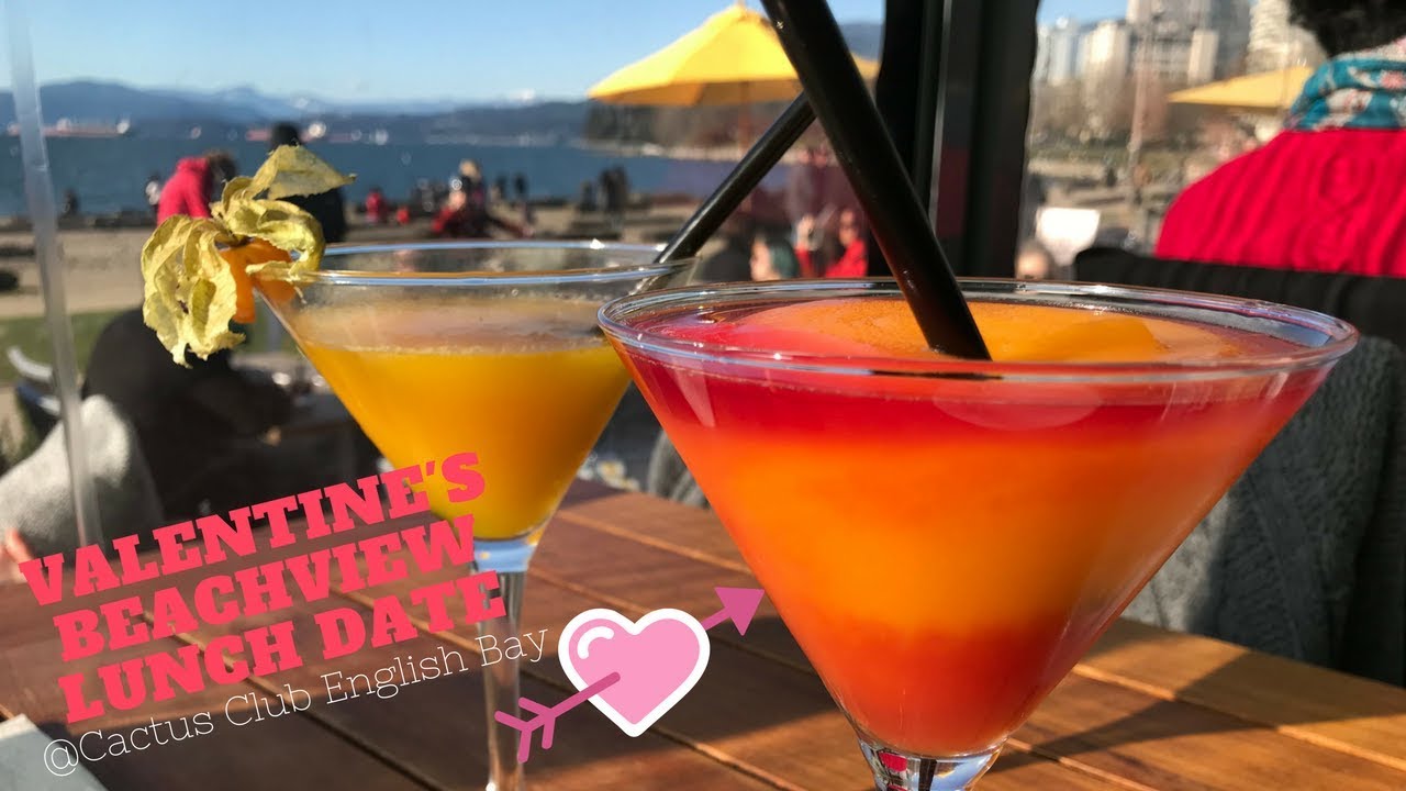 Romantic Valentine's Beachview Lunch (Cactus Club English Bay)
