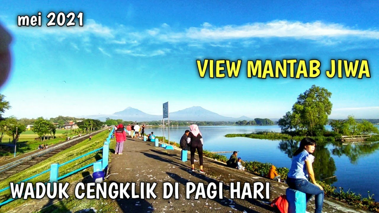 JALAN JALAN PAGI KE WADUK CENGKLIK BOYOLALI | MOTOVLOG INDONESIA