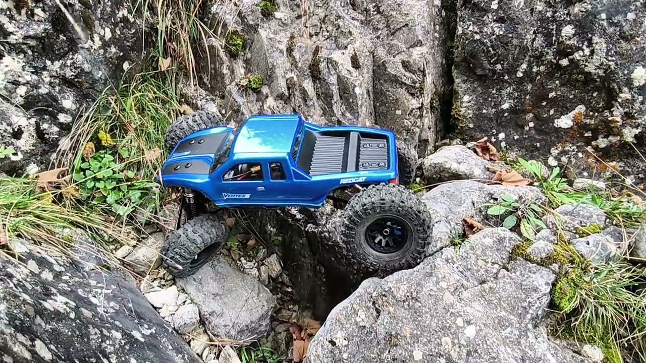 Redcat Vertex 6 - Trail-mode Test im Canyon 