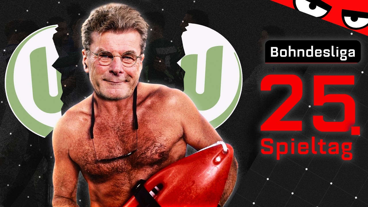 Kann HECKING Wolfsburg retten? ft. Kieran Franke | Bohndesliga 25. Spieltag 2025/26