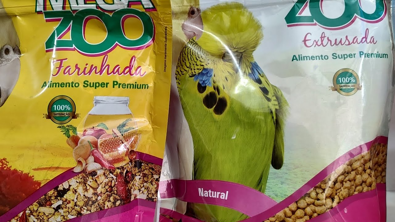 Como mudar da Mistura de Sementes para ração Extrusada?
