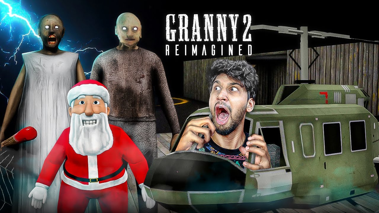 AFTER A LONG TIME.... HELICOPTER ESCAPE IS HERE | GRANNY 2 REIMAGINED GAMEPLAY