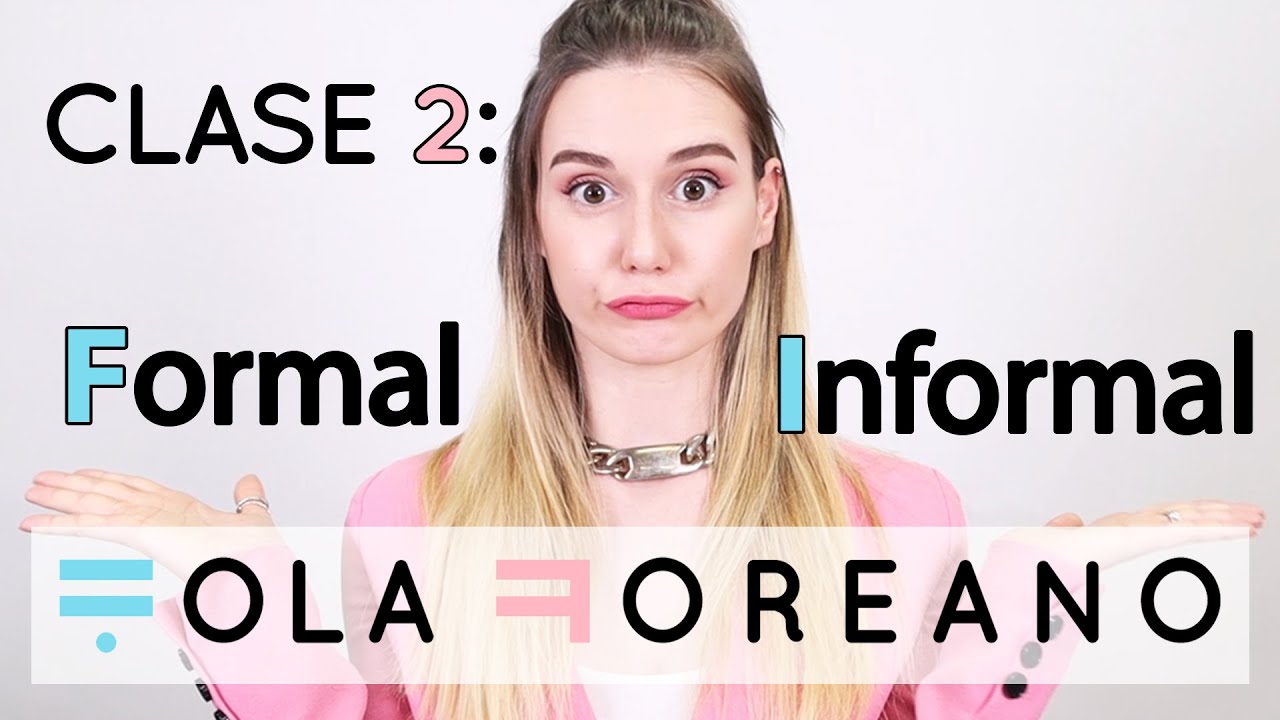 Los Niveles de FORMALIDAD | HOLA COREANO