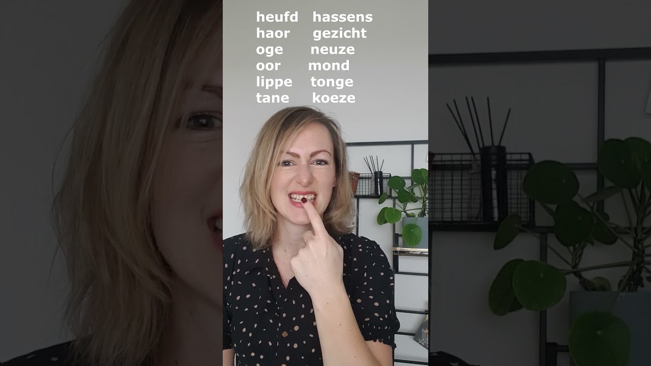 Lichemsdielen in et Stellingwarfs om te leren.