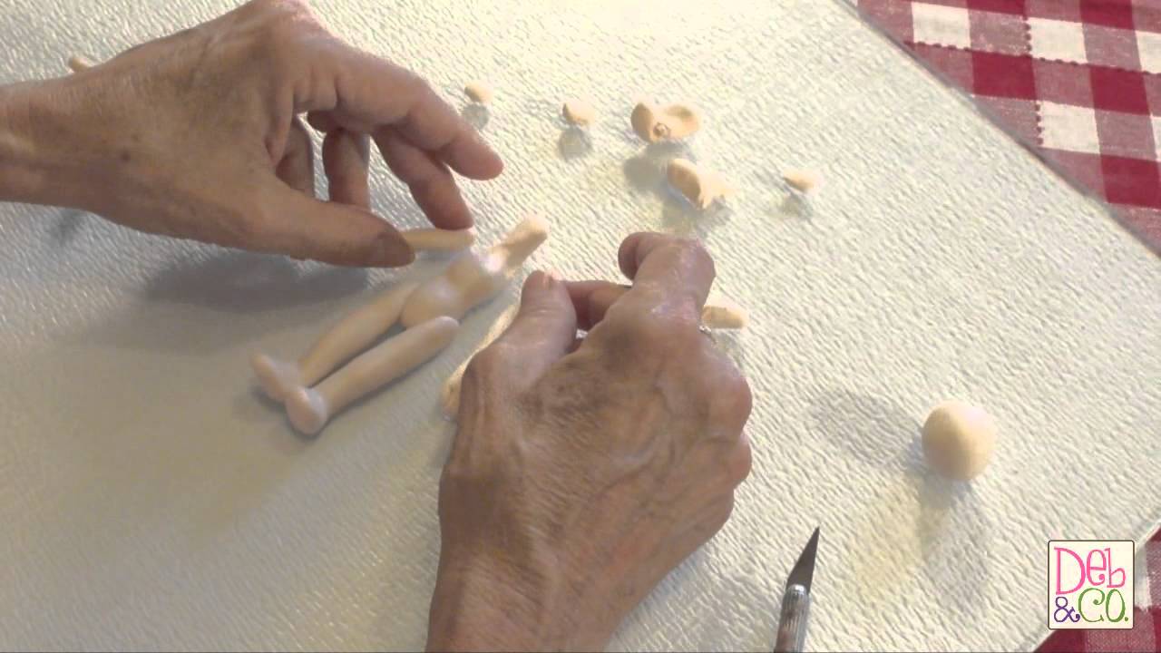 Polymer Clay Tutorial - How to Make a Body