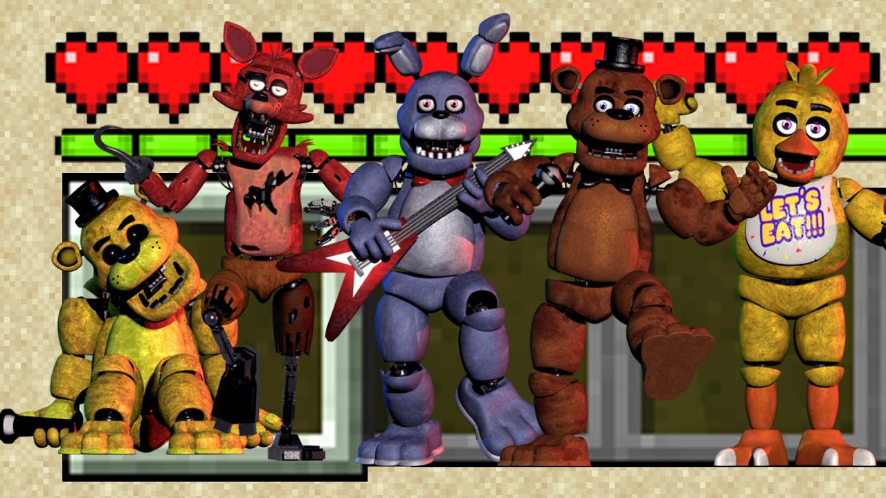 Minecraft PE : FORBIDDEN FIVE NIGHTS AT FREDDY 2 MOD in Minecraft Pocket Edition