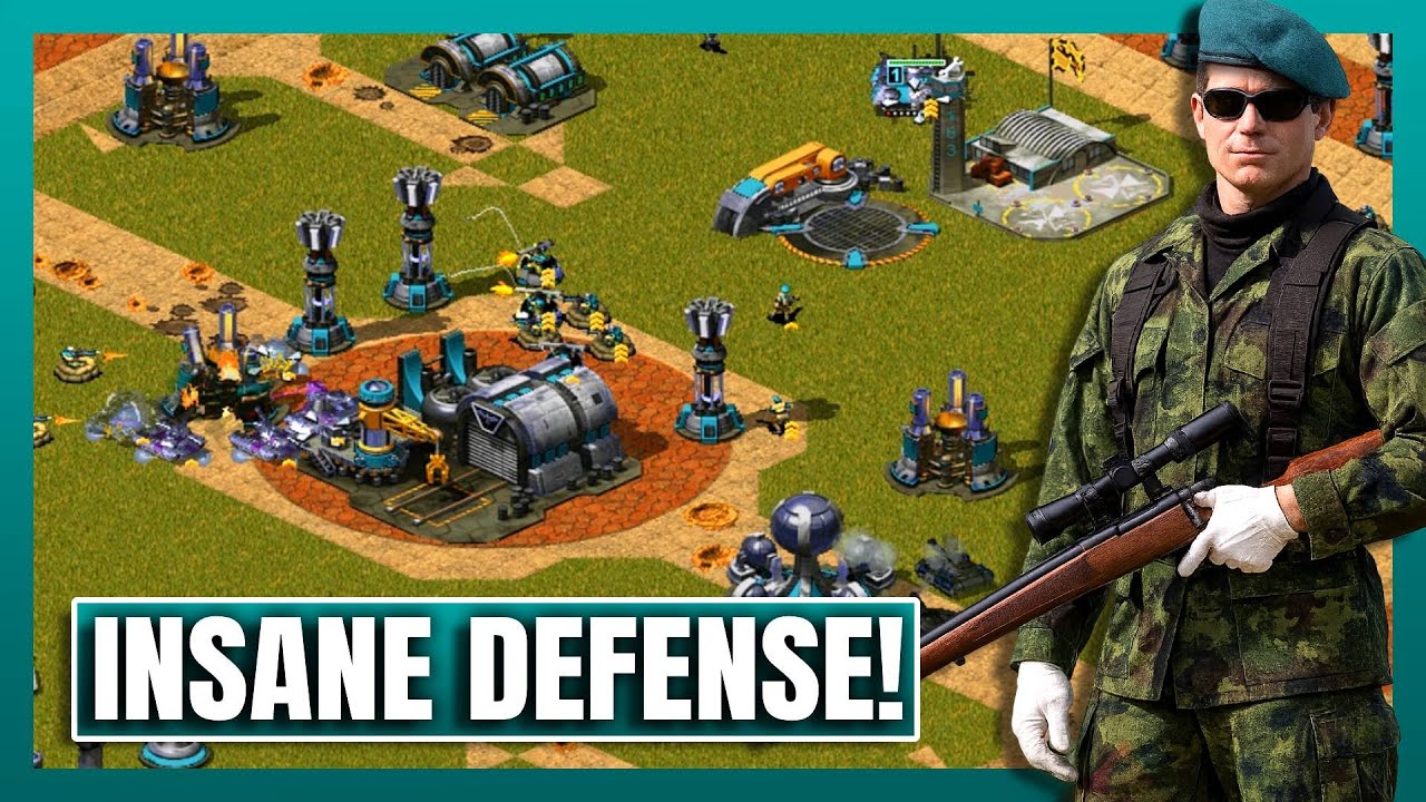 Red Alert 2 UK Snipers vs 7 Brutals – Insane Defense Gameplay Ever!