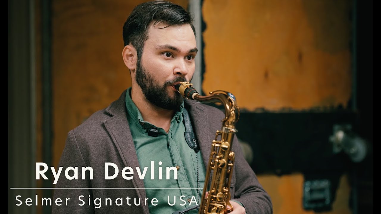 Ryan Devlins plays the New Selmer Signature USA Model
