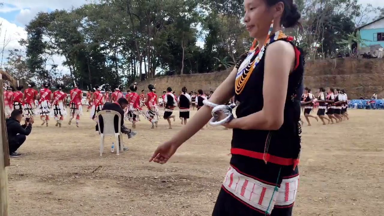 PORBA YOUTH ORGANISATION (folk dance).                CCSA 2ND CULTURAL MEET at lower khomi Village 
