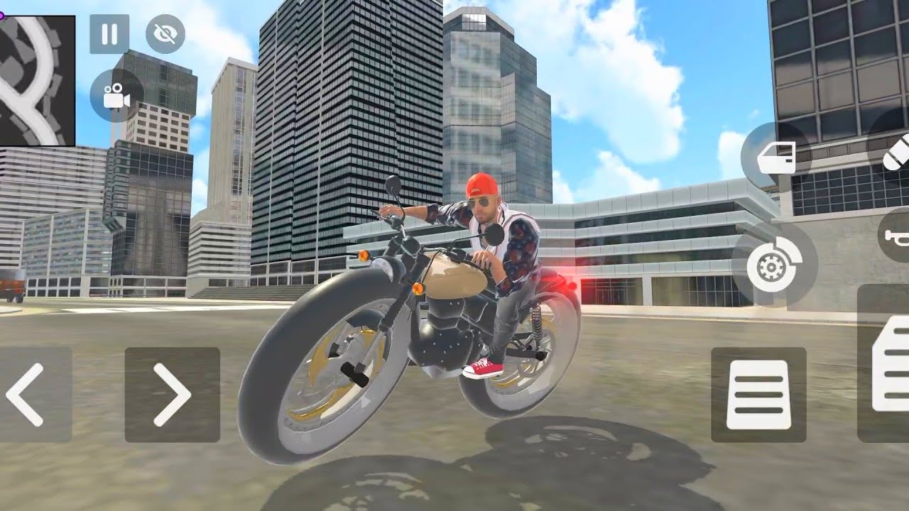 😤Modified police car 🚨 Gangster Life in Indian Streets | Open WorldGame game for android🥵