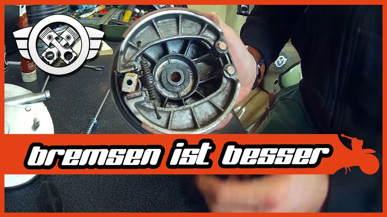 Simson Schwalbe Aufbau #3 | Bremse zusammenbauen | Vorne und Hinten