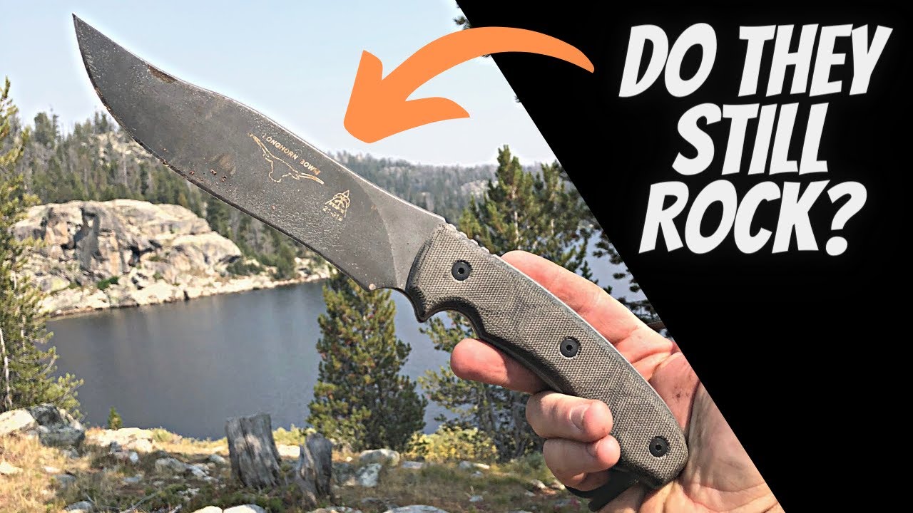 DO SURVIVAL KNIVES STILL ROCK? TOPS Longhorn Bowie