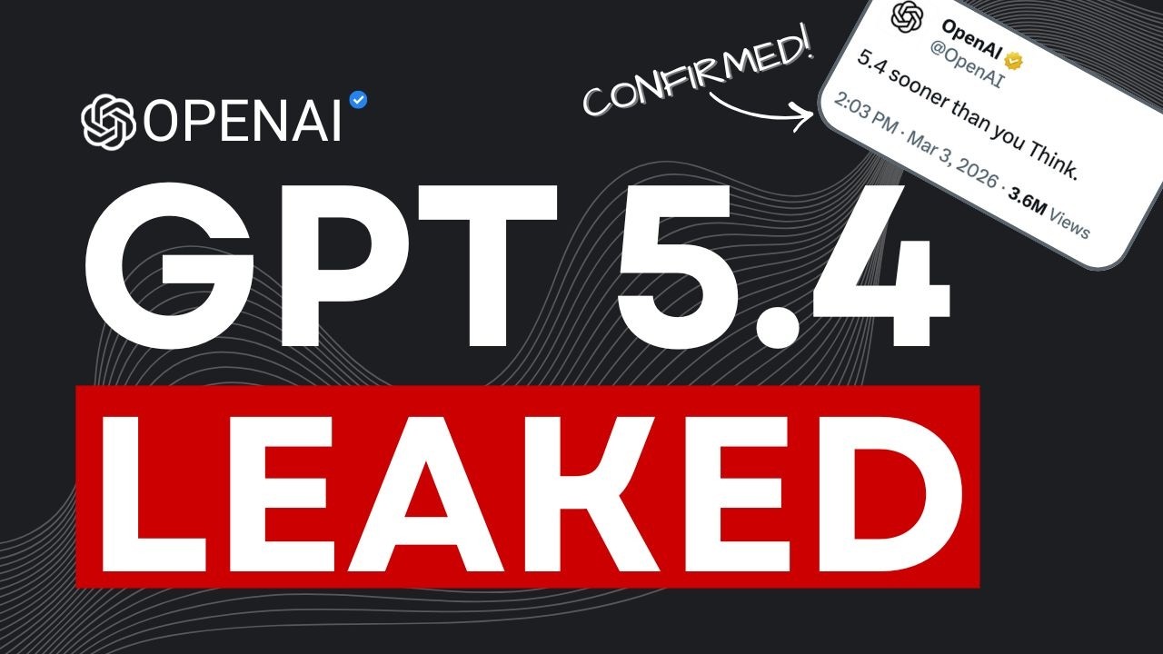 Утечка информации о GPT-5.4: предварительный обзор новых функций!