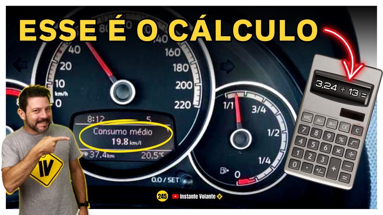 Gasolina ou Etanol? RODE MAIS e GASTE MENOS com esse C&Aacute;LCULO DIFERENT&Atilde;O  | 📺 245