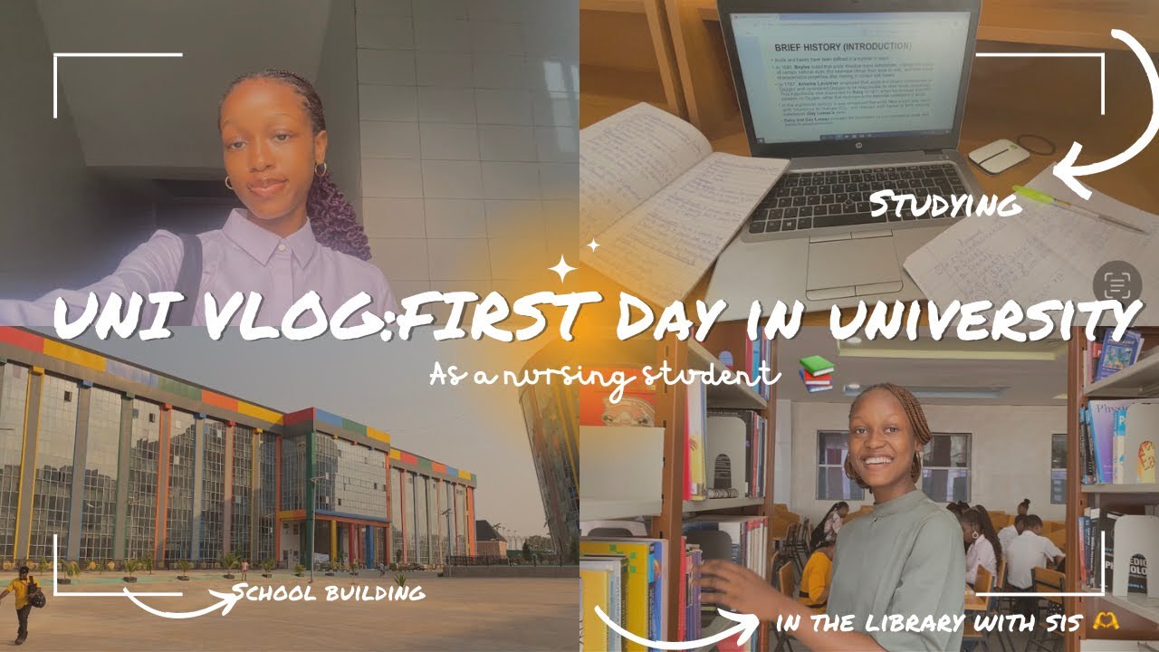 UNI DIARIES📚:FIRST DAY OF SCHOOL IN A NIGERIAN UNIVERSITY AS A NURSING STUDENT👩‍⚕️
