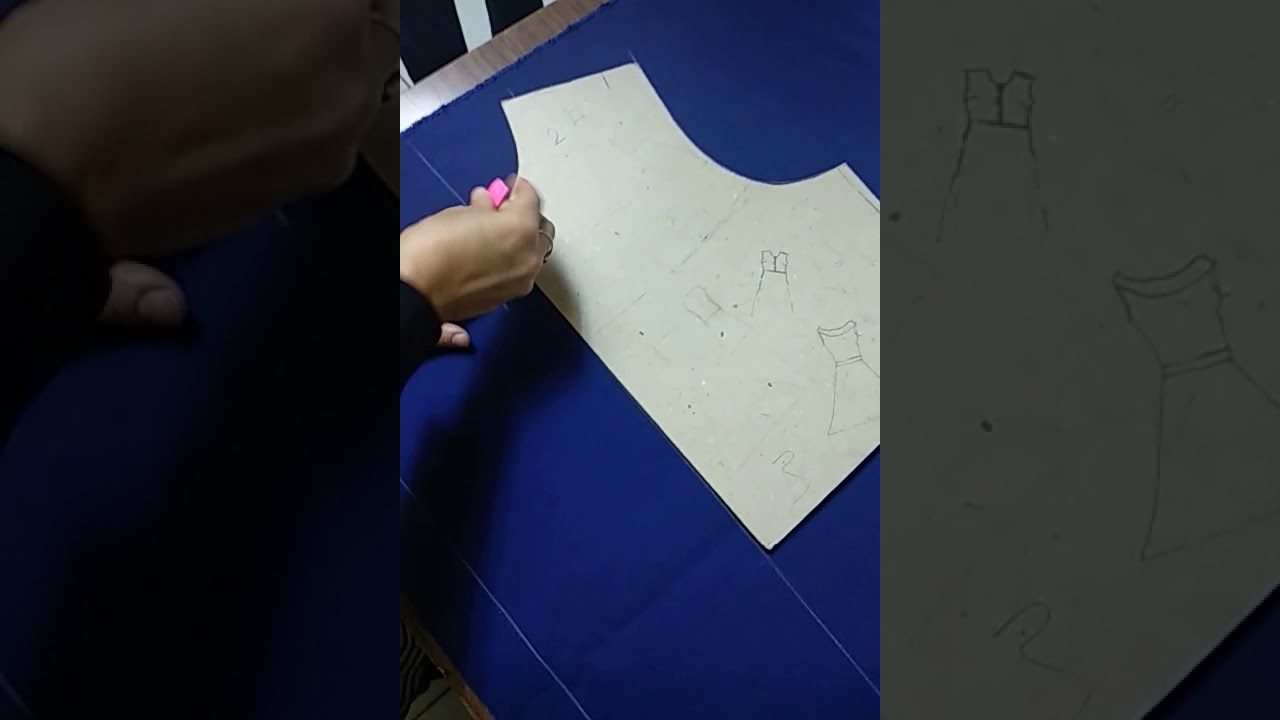 DÜZ BEDEN KALIBI UZERİNDE MODEL UYGULAMA