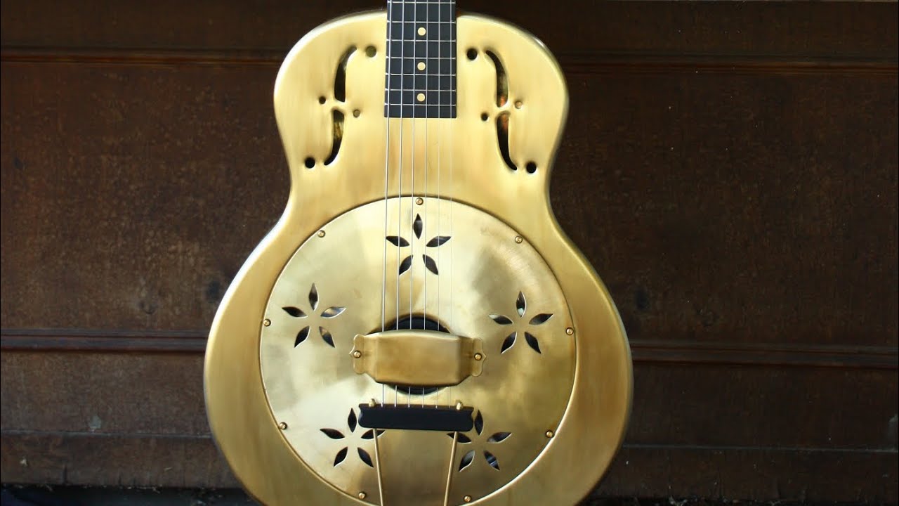 Baritone Resonator Guitar #9523 by Mattsen Guitars