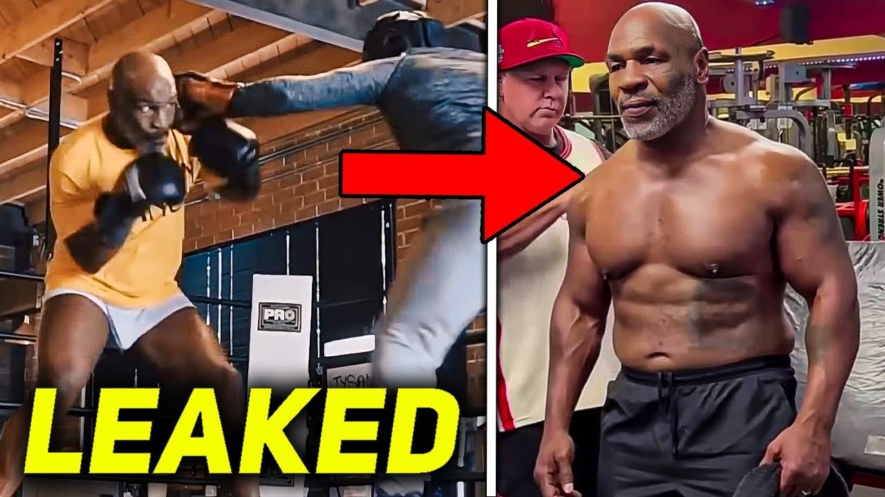 Mike Tyson LEAKED Sparring & TRAINING Footage For  Floyd Mayweather FIGHT! (59 Years Old)