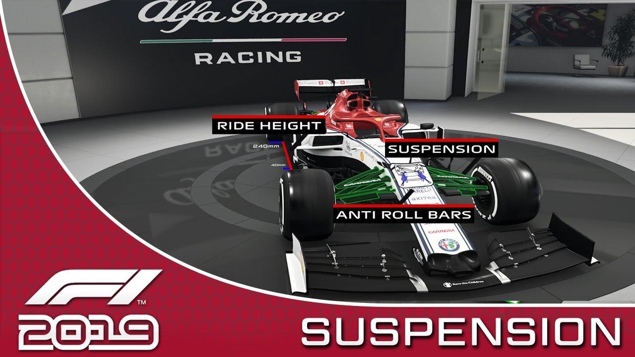 F1 2019 SETUP SERIES - SUSPENSION