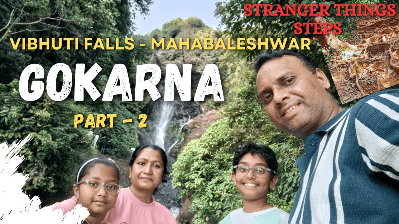 Vibhuti Falls Adventure 😍 | Gokarna Road Trip & Temple Visit