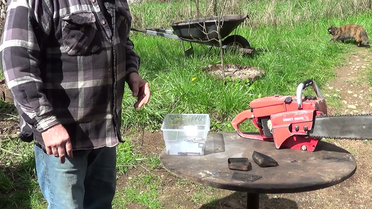 New Additions, Vintage Chainsaw BS + Muffler Restoration