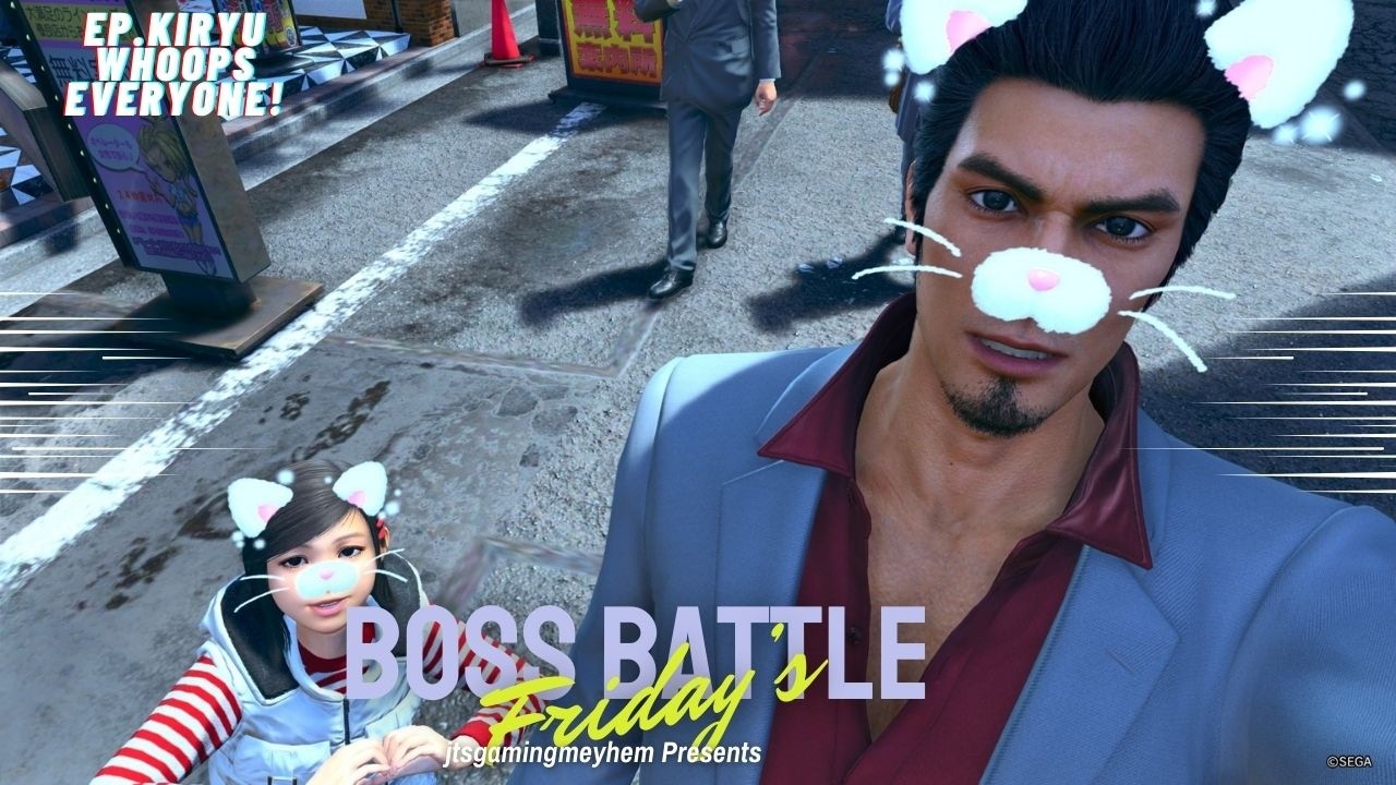 Yakuza:Kiwami 3| Kiryu Beat's up Everyone| Boss Battle Friday's