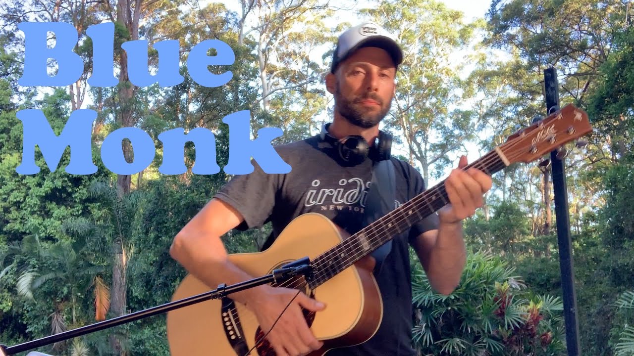 Blue Monk Acoustic Jazz Guitar Cover