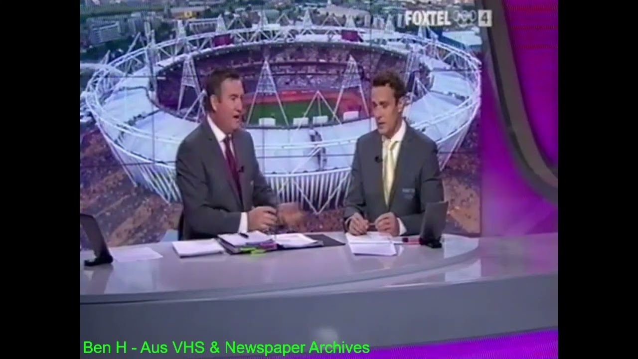 Eddie McGuire & Matt Shirvington Discuss Athletics Australia at 2012 Olympics