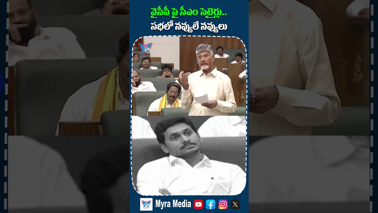 జగన్ పై సీఎం సెటైర్లు..సభలో నవ్వులే నవ్వులు👌😂 #ysjagan #chandrababu #appolitics #shorts #viral #tdp