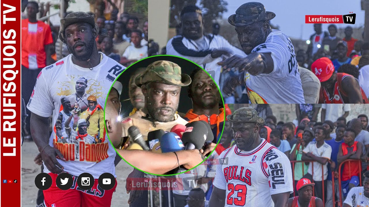 Revivez les moments forts de l'Open presse de Domou Dangou qui met en garde son adversaire GRIS2....