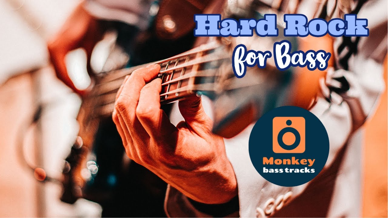 Hard Rock Bass Backing Track // Solid Jam in D Major // Mixolydian for Bass