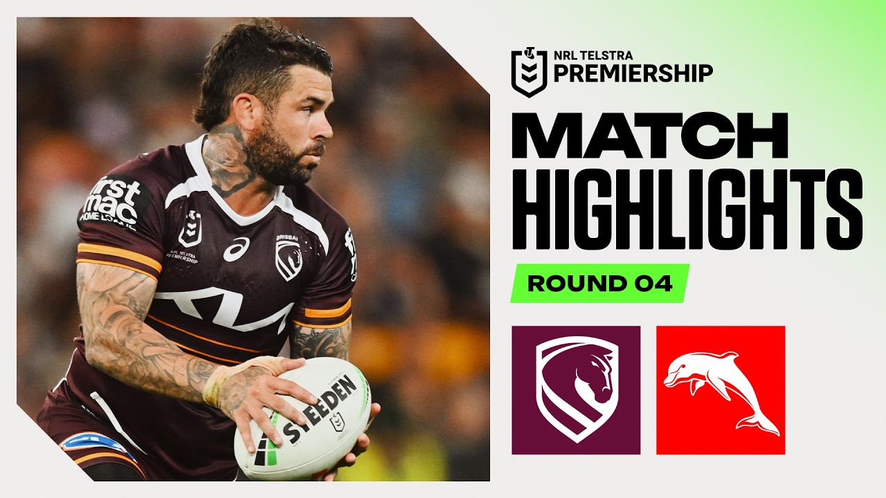 NRL 2026 | Broncos v Dolphins | Match Highlights | Round 4