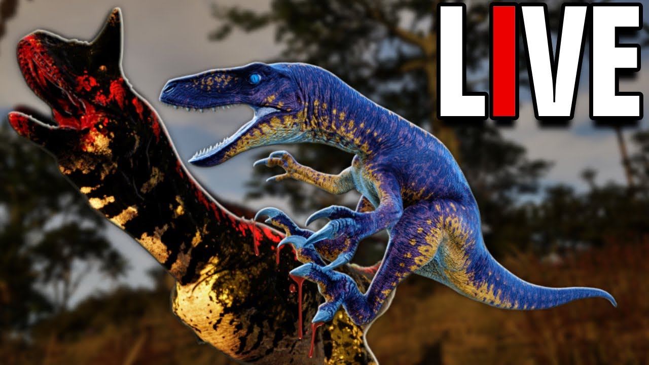 Raptor | Allosaurus | The Isle Evrima Live Horde Test Gameplay