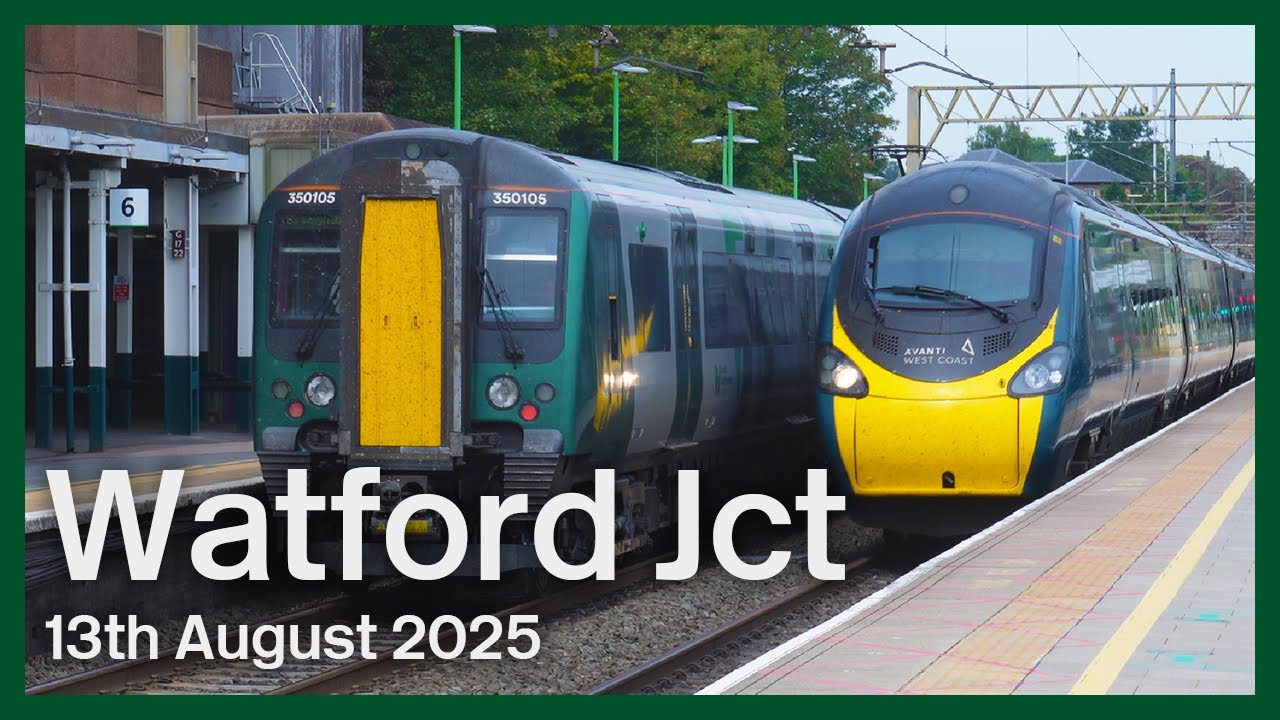 FAST Trains at Watford Junction! ● 13th August 2025