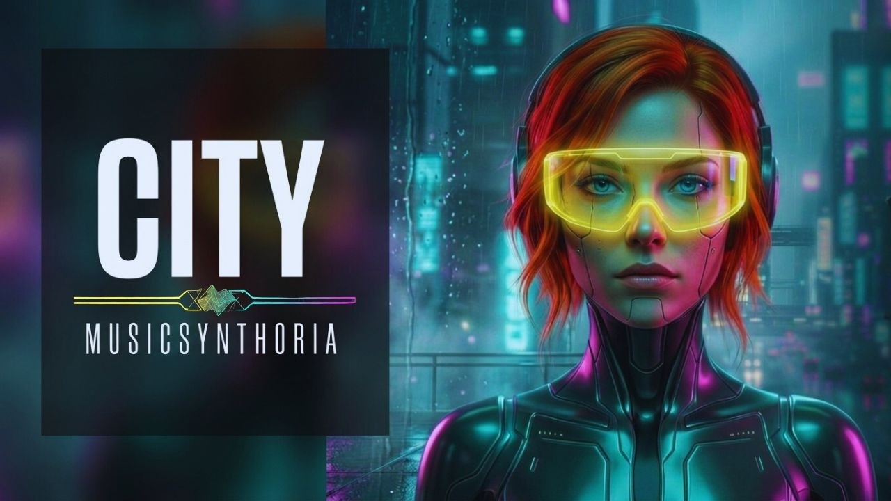 Midnight Ghost City — Cyberpunk Ambient Synthwave for Focus | MusicSynthoria