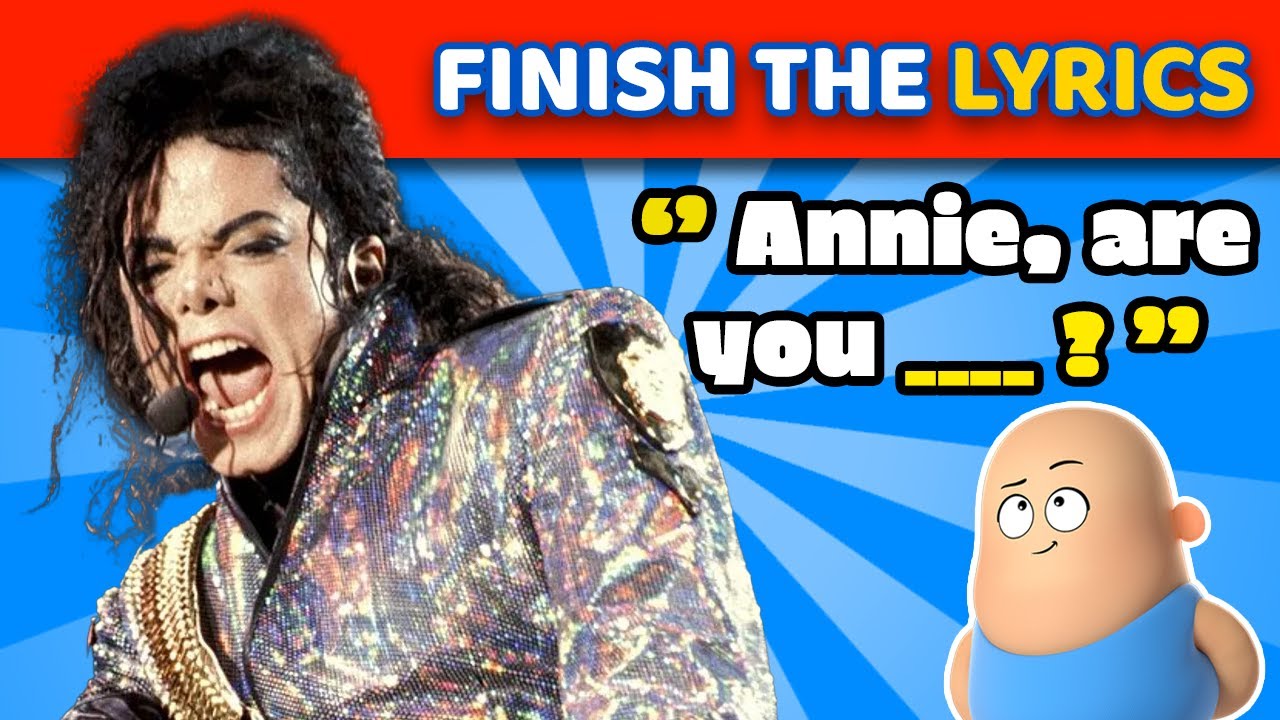 Michael Jackson Sing-Along: Finish the Lyrics!