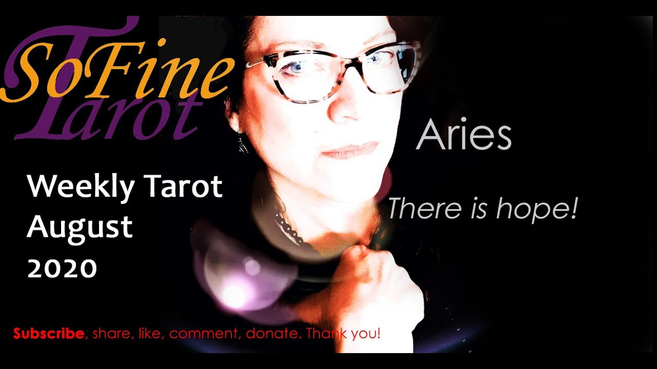 💖 Aries ♈ August 2020 Tarot week #2 - There is hope! (This is for Aries & not Aquarius)